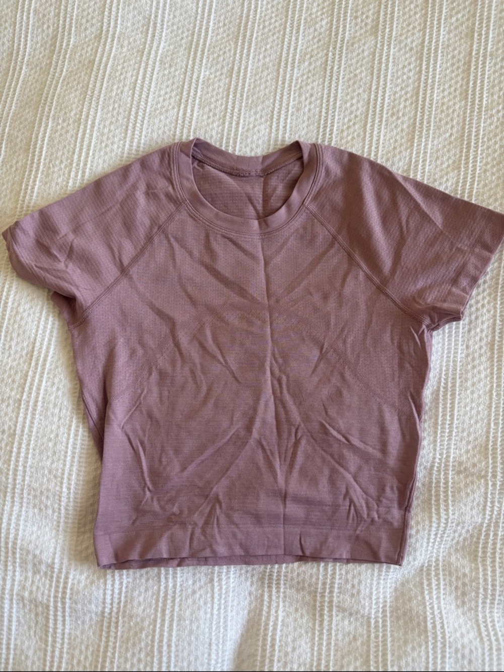 lululemon athletica Short Sleeve Crewneck Top - Mauve
